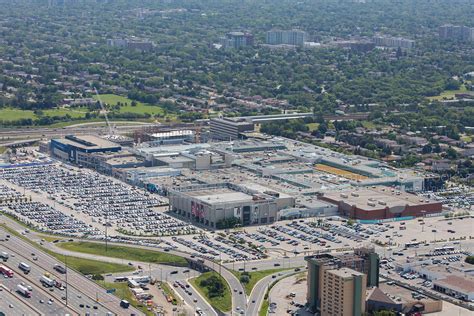 Aerial Photo Yorkdale Shopping Centre