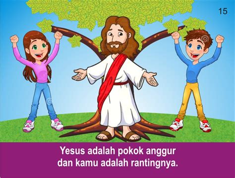 Komik Alkitab Anak Yesus Pokok Anggur