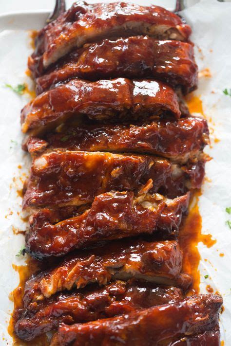I never buy a prime rib with bones, it seems like a waste of money to me. Slow Cooker Ribs | Recipe | Slow cooker ribs recipe, Slow cooker pork ribs, Slow cooker barbecue ...