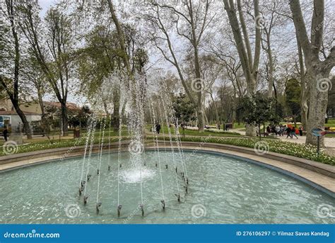 Gulhane Park Is A Historical Park Located In Istanbul Editorial