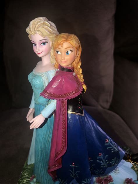 Disney Traditions Jim Shore Enesco Frozen Anna Elsa Sisters Forever Ebay