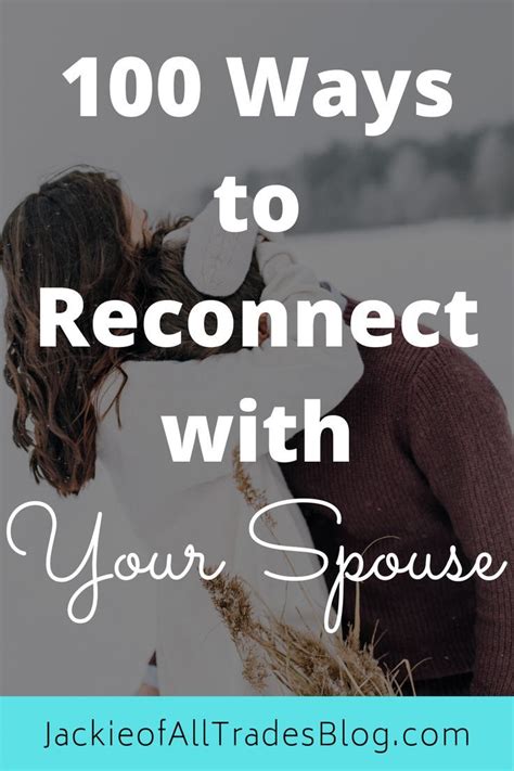 100 Ways To Reconnect With Your Spouse In 2020 Best Relationship Advice Relationship Advice