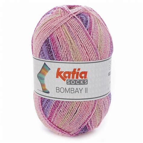 Katia Bombay Ii 4 Sock Yarn Shade 73 £595 Katia 4 Ply City Knits