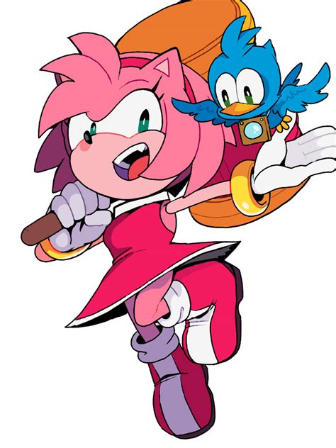 Amy Rose Sonic The Hedgehog Fan Art 44659201 Fanpop
