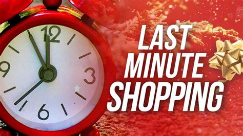 Theres Still Time For You Last Minute Shoppers Kmph