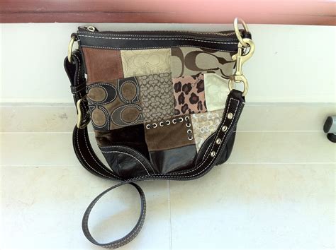 Coach uses cookies to improve your user experience and the quality of this site. Bags and Bags: Coach Patchwork Sling Bag
