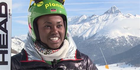 Winter Olympics Kenyan Skier Sabrina Simader Used Crowdfunding To Train