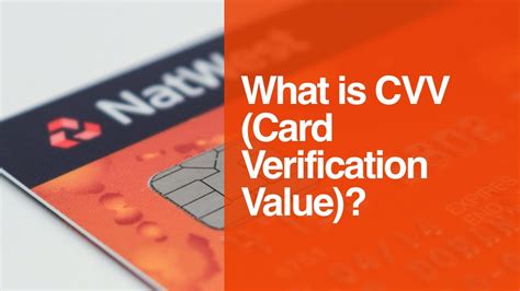 This may seem like a guaranteed success, but while. 39 What is CVV (Card Verification Value)? - YouTube
