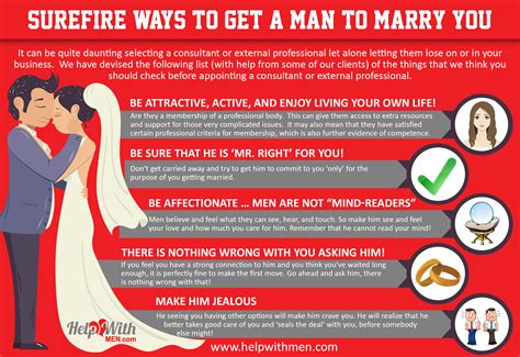 How To Get A Man To Marry You Dos And Donts Help With Men