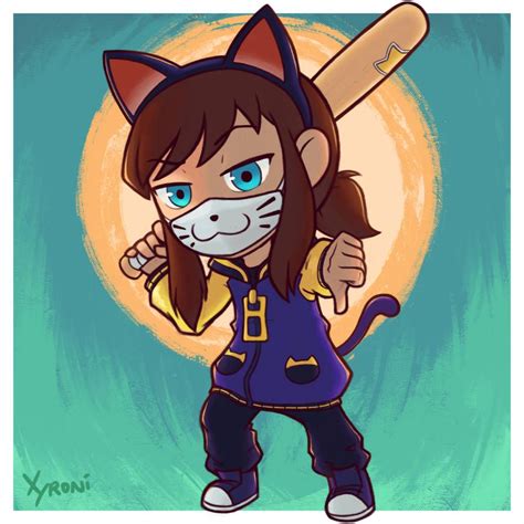 Nyakuza Hat Kid By Xyronii On Deviantart A Hat In Time Cool Drawings