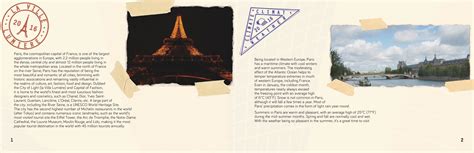 Miranda Mann Paris Travel Brochure