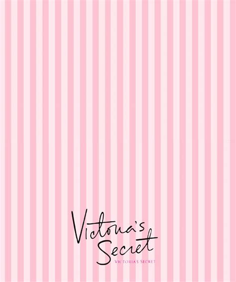 Victoria Secret Striped Logo Wallpaper