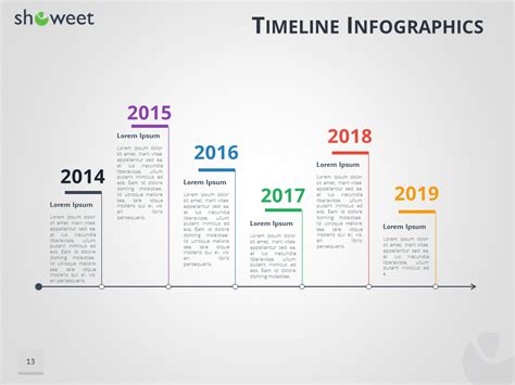 Timeline Template Powerpoint Powerpoint Workstream Timeline Template