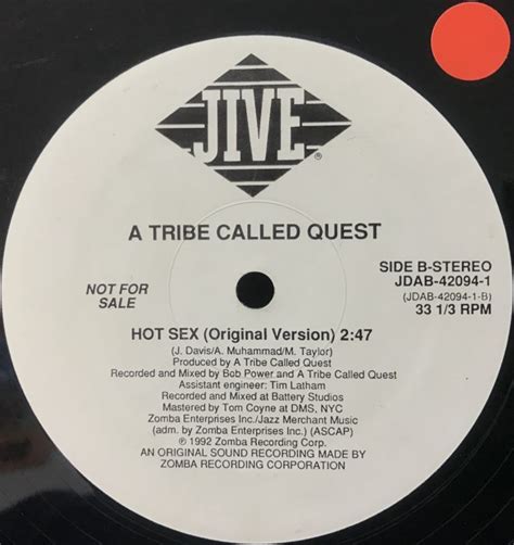 A Tribe Called Quest Hot Sex Promo