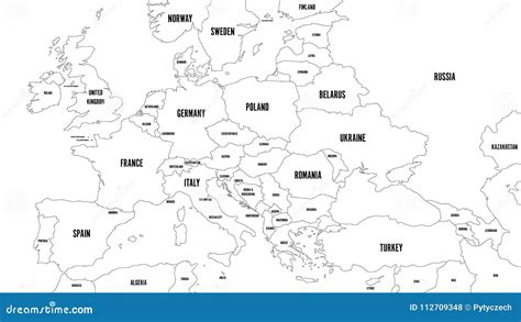 Mapa Konturowa Europy Do Druku Free Photos Images And Photos Finder