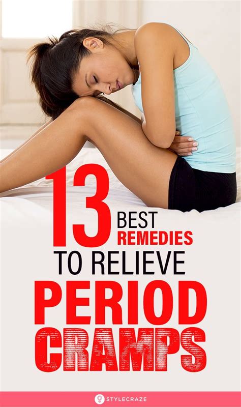 13 Best Home Remedies For Period Cramps Period Cramps Relieve Period