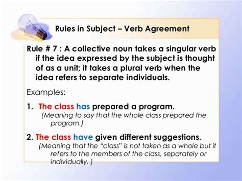 Ever get subject/verb agreement as an error on a paper? Rules in subject - verb agreement