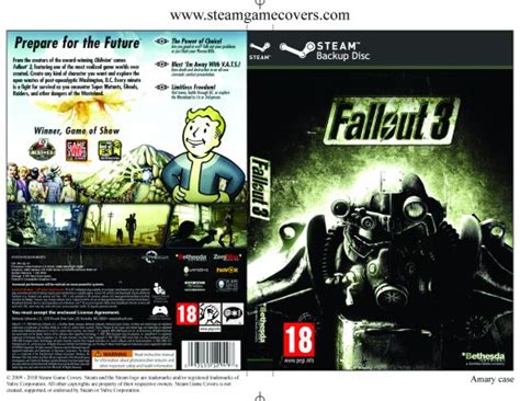 Steam Game Covers Fallout 3 Box Art