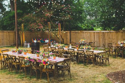 let s taco bout getting married backyard engagement fiesta weddingchicks backyard