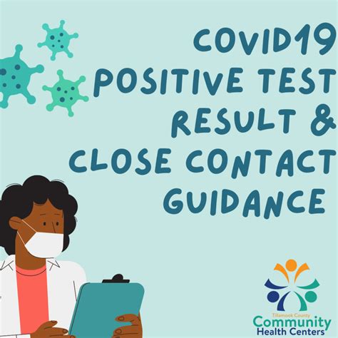 Community Guidance For Positive Covid19 Test Result And Close Contacts