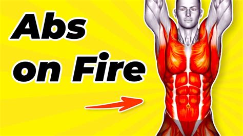 Abs On Fire Quick Standing Workout For Men Home Edition Youtube