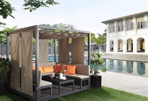 Cabana Boulevard Unveils Its Amazing Cabana~ Outdoor Furniture Pergola Outdoor Shade
