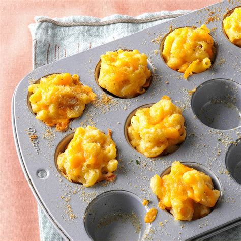 Mini Mac And Cheese Bites Recipe Taste Of Home