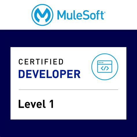 Mulesoft Certified Developer Level 1 Credly
