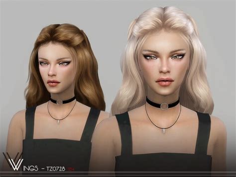 Wings Tz0728 Hair By Wingssims At Tsr Sims 4 Updates