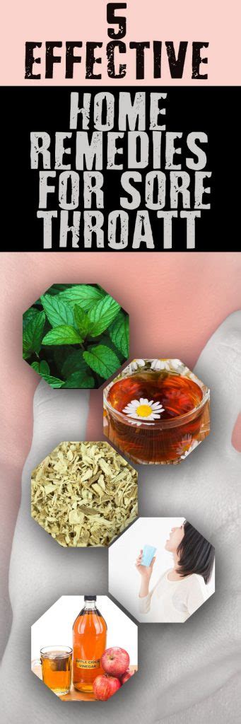 5 Effective Home Remedies For Sore Throat