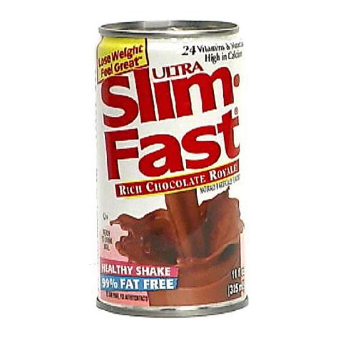 Slimfast Meal Options Healthy Ready To Drink Meal Rich Chocolate