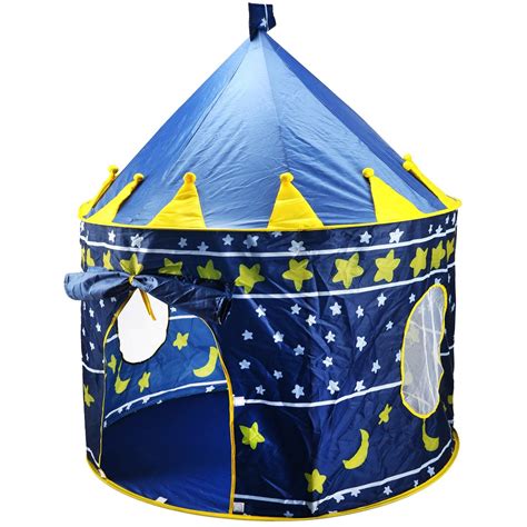 Kids Child Castle Camping Tent Gear Tool Set Indoor Outdoor Playhouse