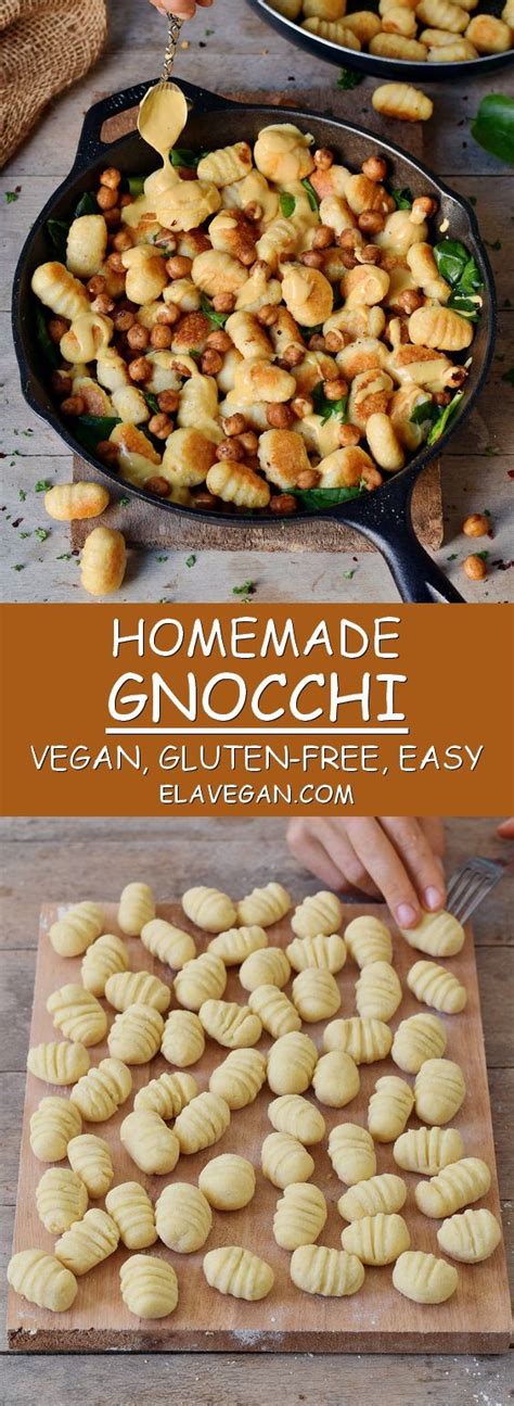 Learn how to make this easy vegetable gnocchi with just a handful of simple ingredients and about 30 minutes of your time. Homemade gluten-free vegan gnocchi - Just One Cookbook