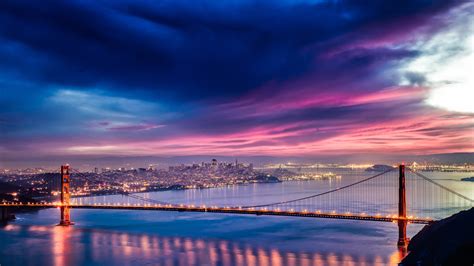 Landscape Urban Golden Gate Bridge San Francisco Wallpapers Hd