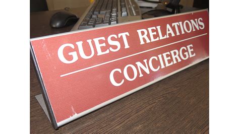 Guest Relations Concierge Reception Whats The Difference Hosco