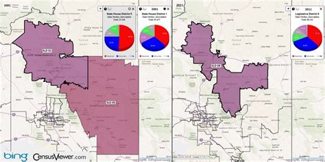 State Legislative Districts In Arizona After The 2010 Census