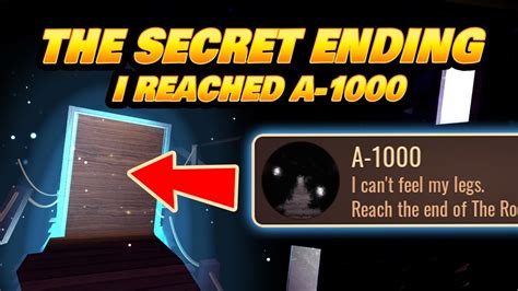 I Reached The Secret Ending A 1000 In Roblox Doors Creepergg