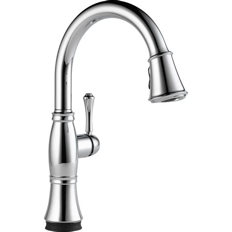 The Cassidy Single Handle Pull Down Kitchen Faucet With Touch2o
