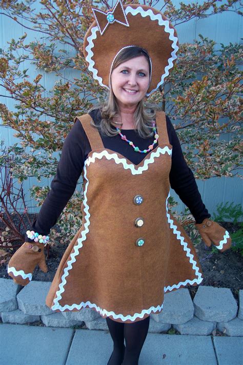 Gingerbread Girl Costume Gingerbread Outfit Christmas Costumes Gingerbread Man Costumes