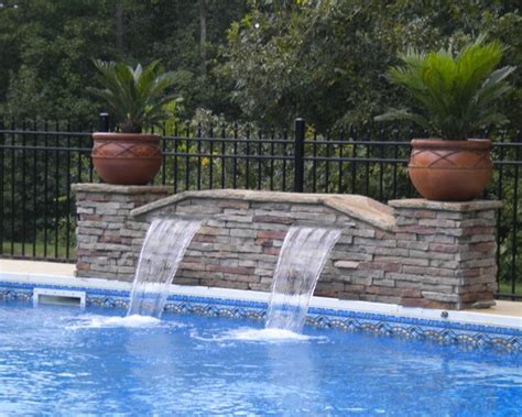 Fountain Swimming Pool Design Ideas Pictures Remodel And Decor