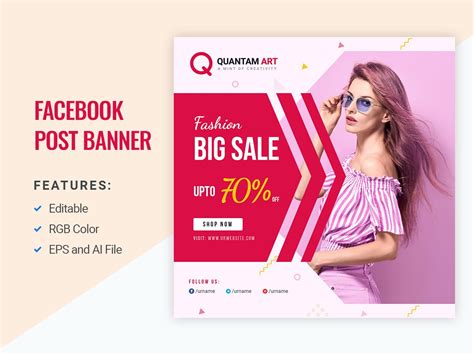 Facebook Post Fashion Sale Banner Uplabs
