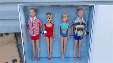 Barbie Th Anniversary Double Date Giftset Dolls Barbie Ken Allan Midge Nrfb Barbie Model