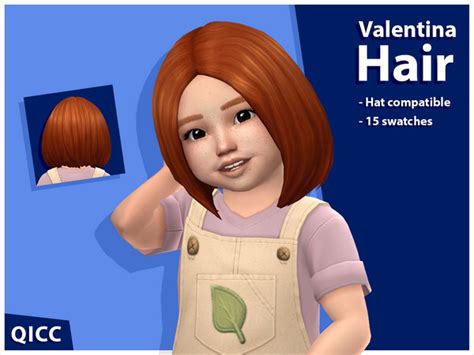 The Sims Resource Valentina Hair