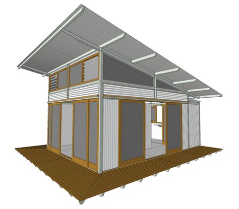 Single Epod Render High Pitched Roof House Roof Design House