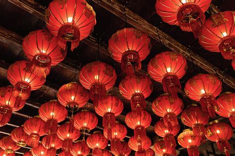 Chinese Paper Lanterns On The Ceiling Photograph By Anatoliy Yk Pixels