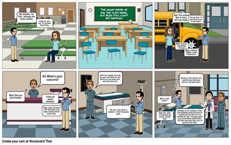 Creating A Comic Strip Storyboard By C6020d81