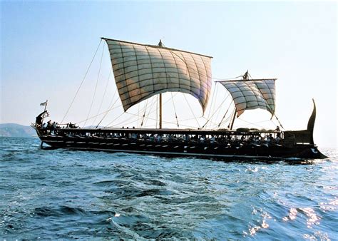 The Olympias Reconstruction Of An Ancient Greek Trireme Whose 170