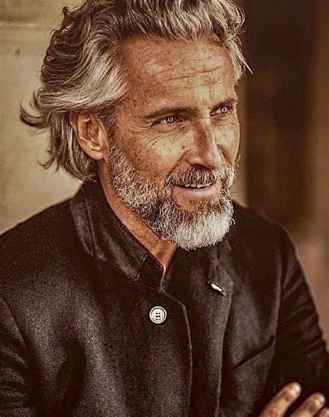40 awesome gray haired and beard men ideas to try asap grey hair men older mens hairstyles