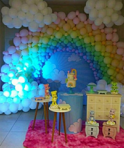Arco Íris De Balões Decoração Festa Infantil Decoração Festa Festa