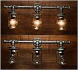 Rustic Pipe Light Images